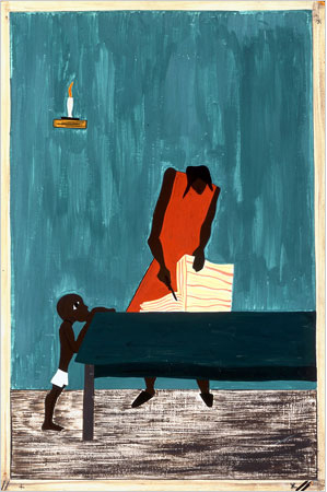 From the Migration Series, Jacob Lawrence