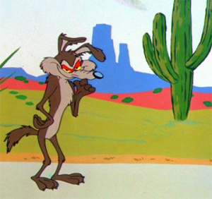 I learned about the west from Wile E. Coyote illustrations by Chuck Jones.